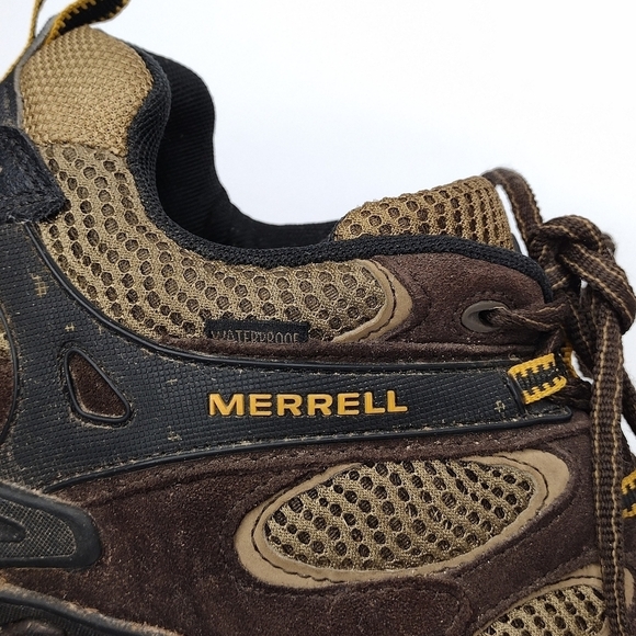 Merrell Vertis Ventilator Waterproof Leather Hiking Sneakers Athletic Shoes - Picture 9 of 14